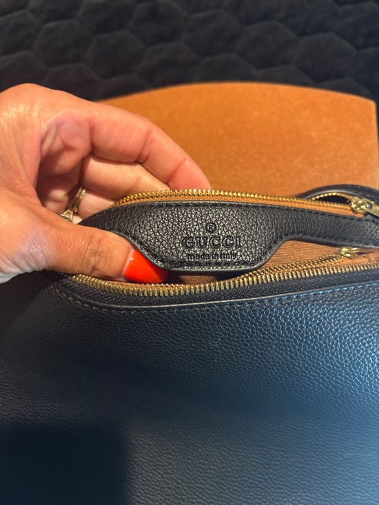 Black Gucci backpack main image 4